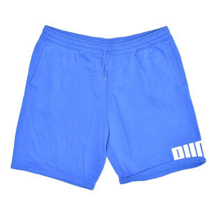 Puma Men's Blue Big Logo Athletic Shorts Size 2XLT Stretch Cotton Basketball